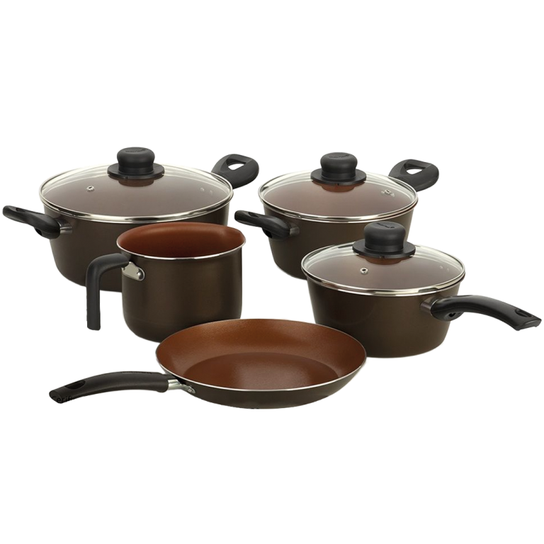 SET DE COCCION 5 PIEZAS TERRACOTA 40039