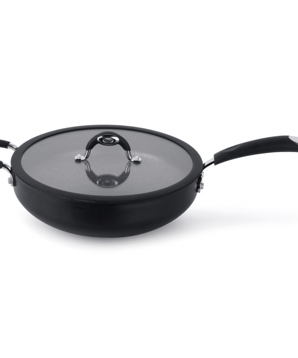 WOK SARTEN 30 CMANGO Y TAPA DOM